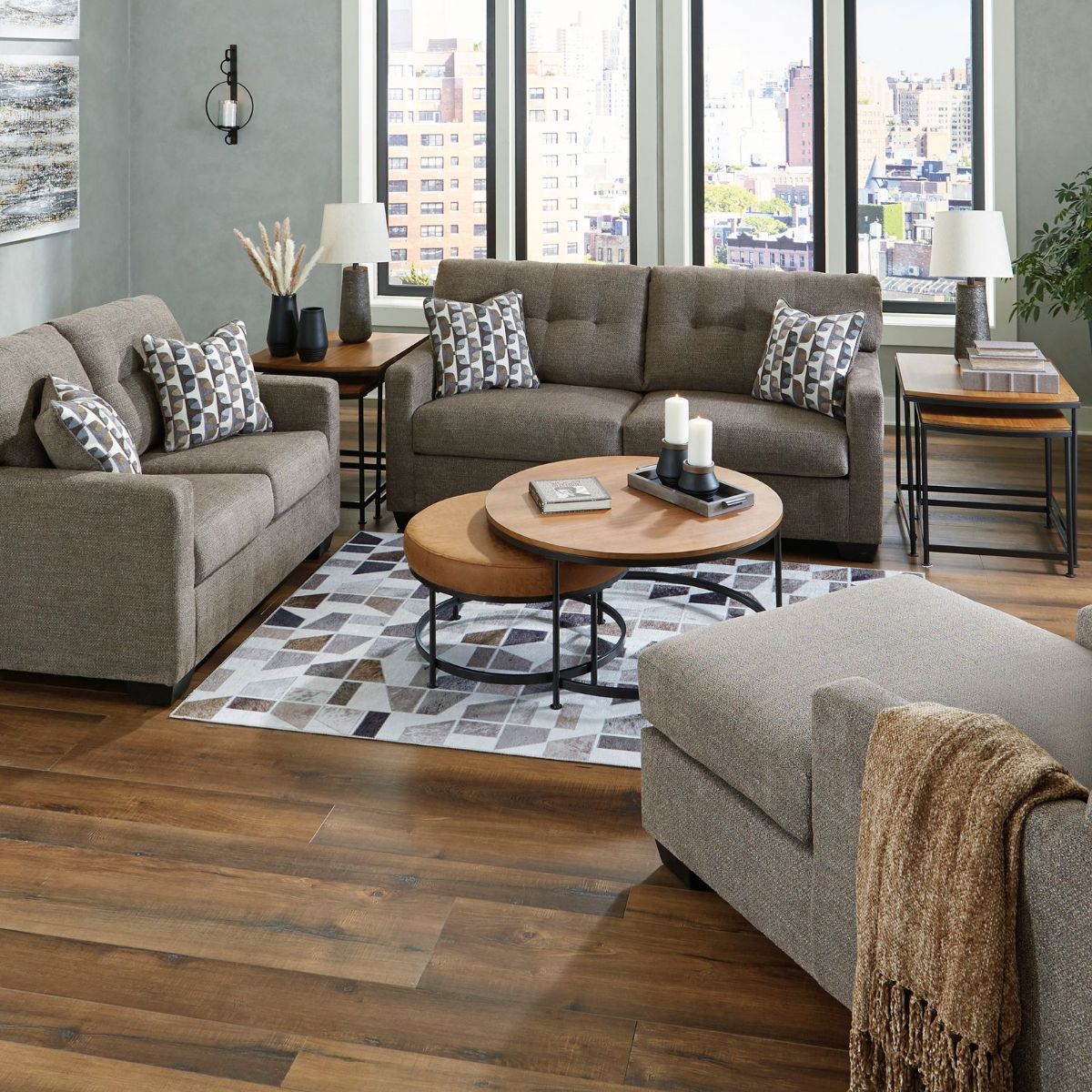 Picture of Mahoney Chocolate Sofa