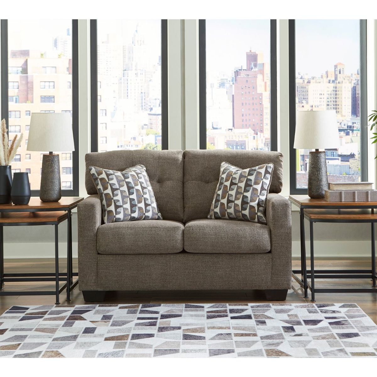 Picture of Mahoney Chocolate Loveseat