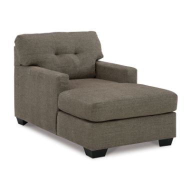 Mahoney Chocolate Chaise