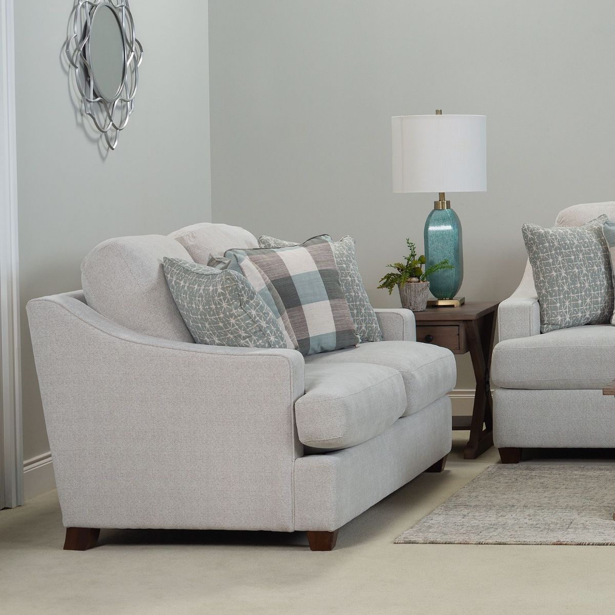 Picture of Cleo Oatmeal Loveseat