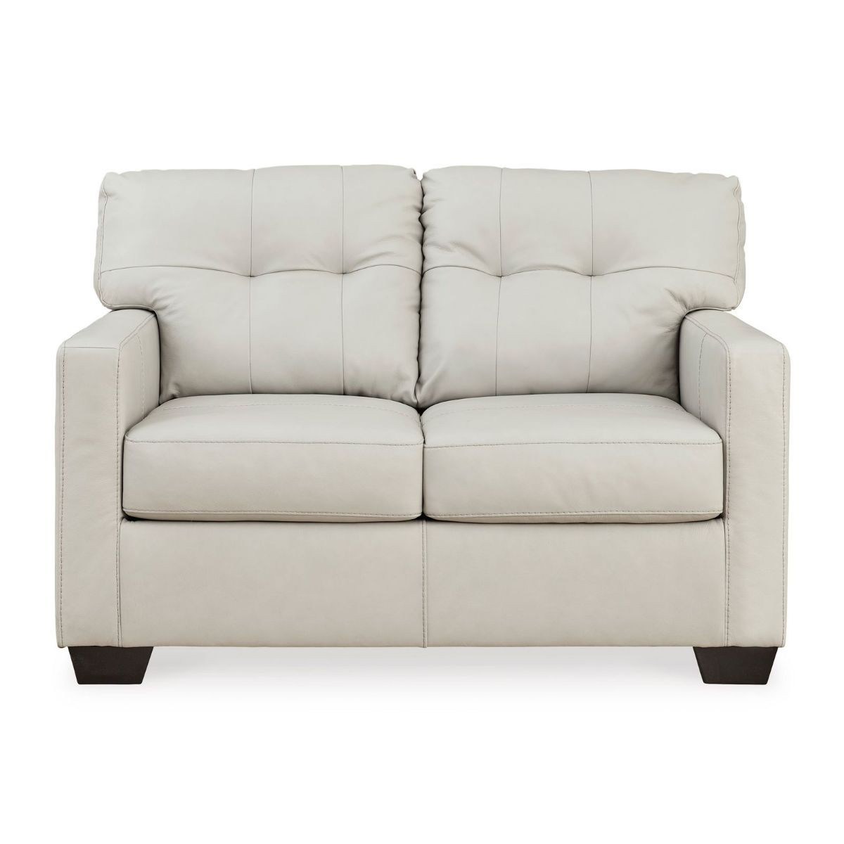 Picture of Belziani Coconut Leather Loveseat