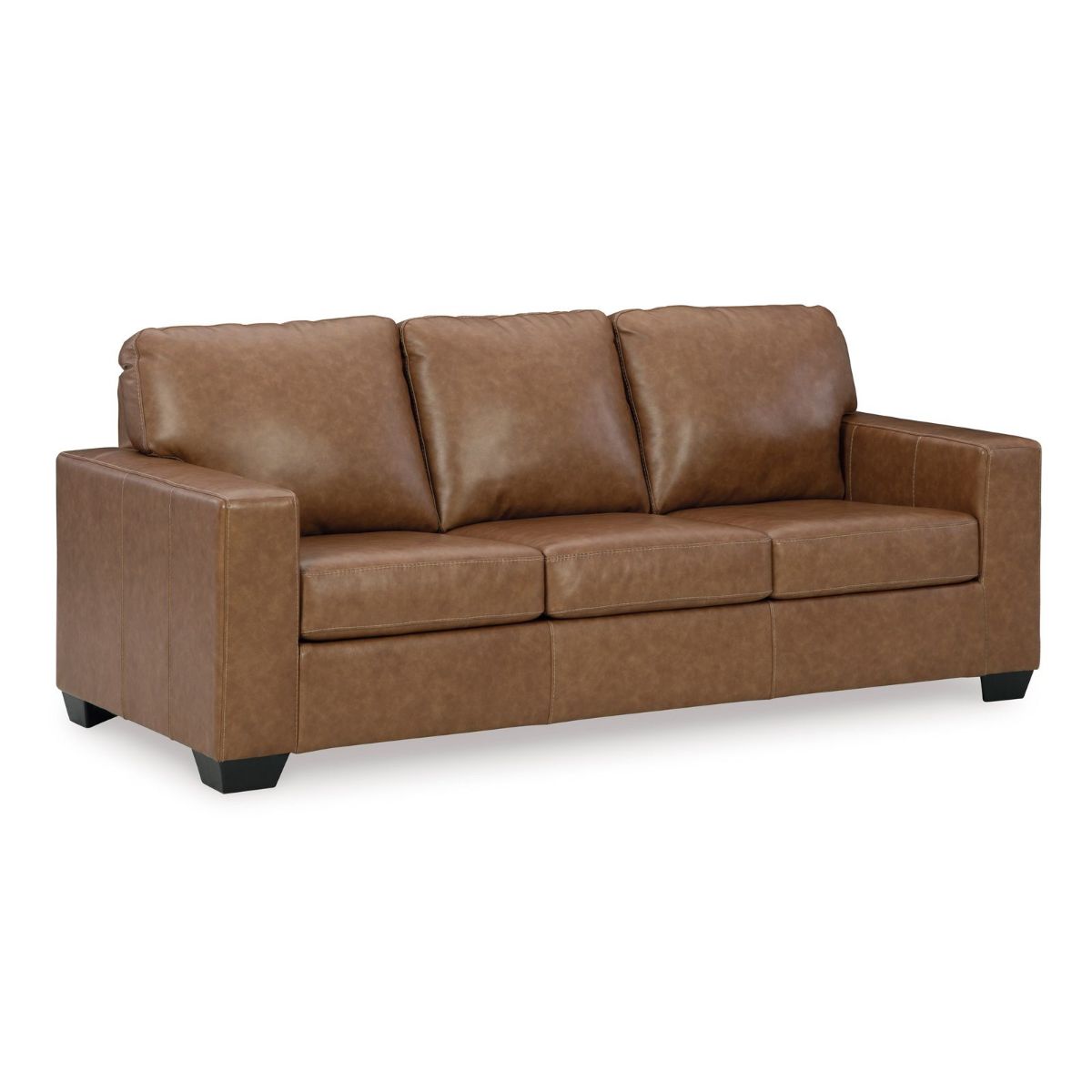 Picture of Bolsena Camel Leather Queen Sleeper Sofa