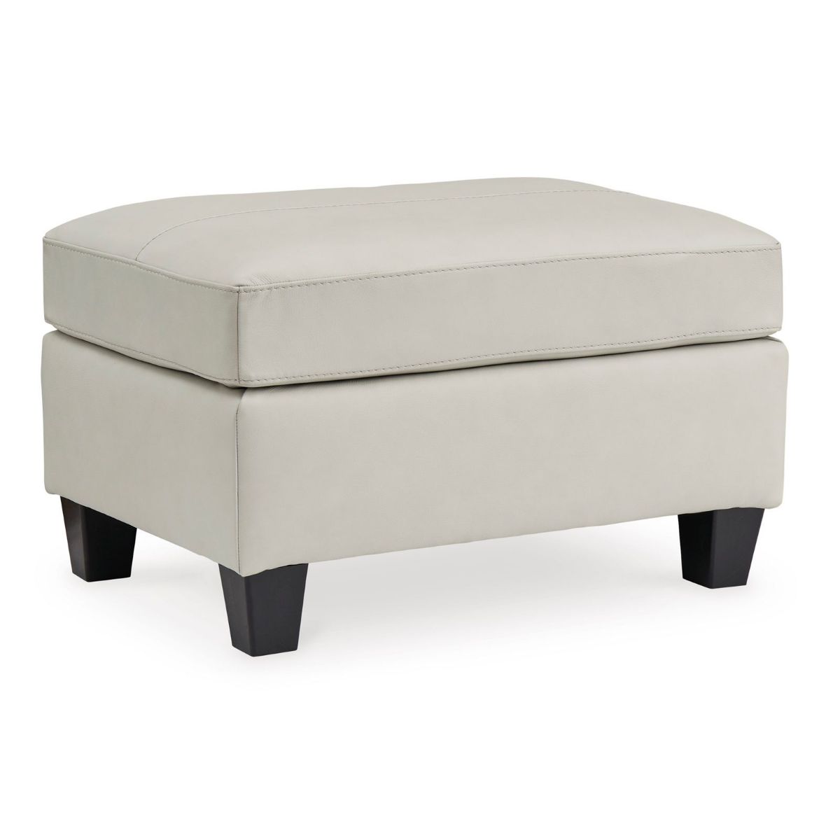 Picture of Genoa Coconut Leather Ottoman