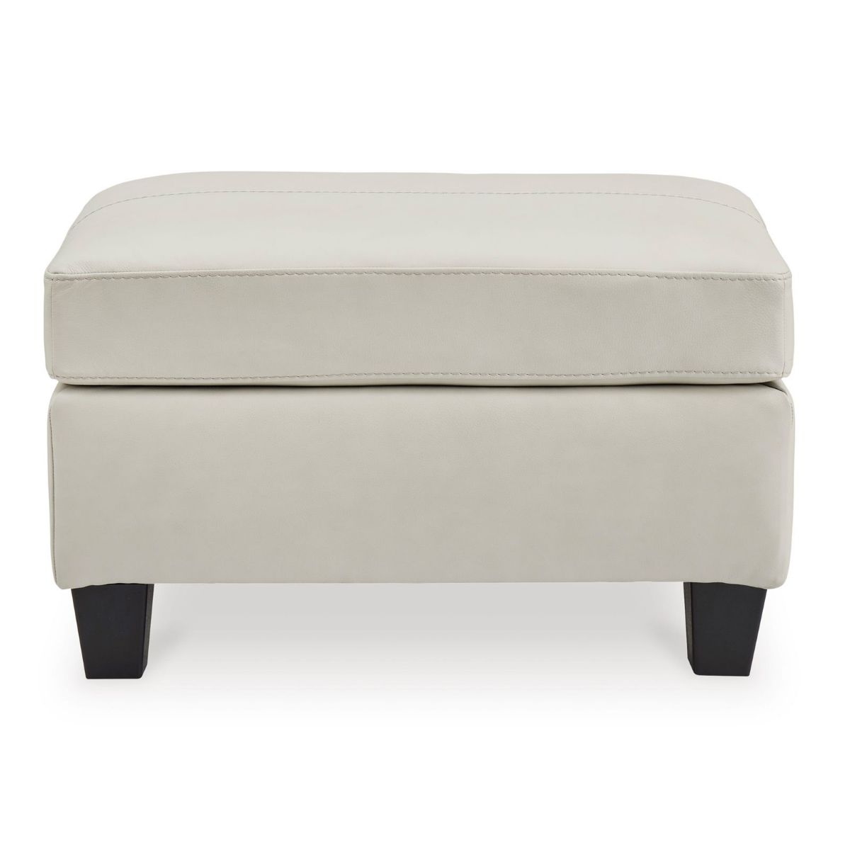 Picture of Genoa Coconut Leather Ottoman