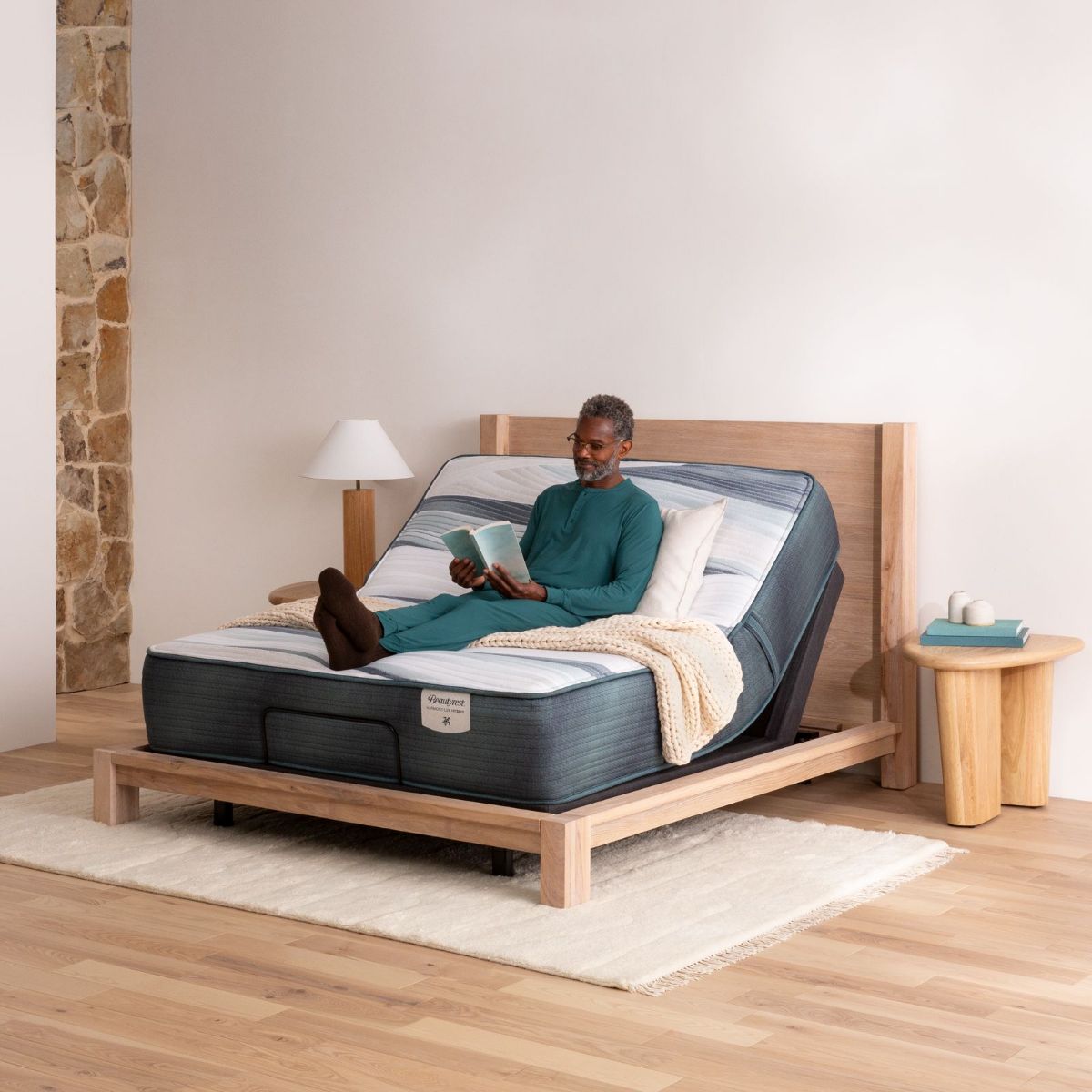 Picture of Seabrook Island Firm Hybrid Twin Mattress Set
