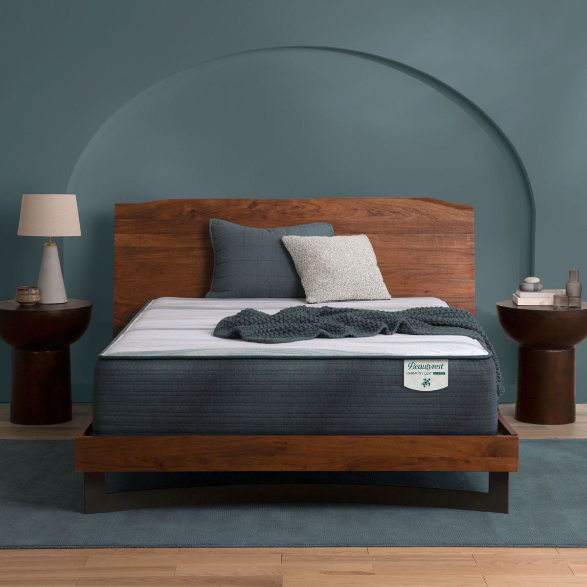 Picture of Ocean View Island Medium Hybrid Twin Mattress Set