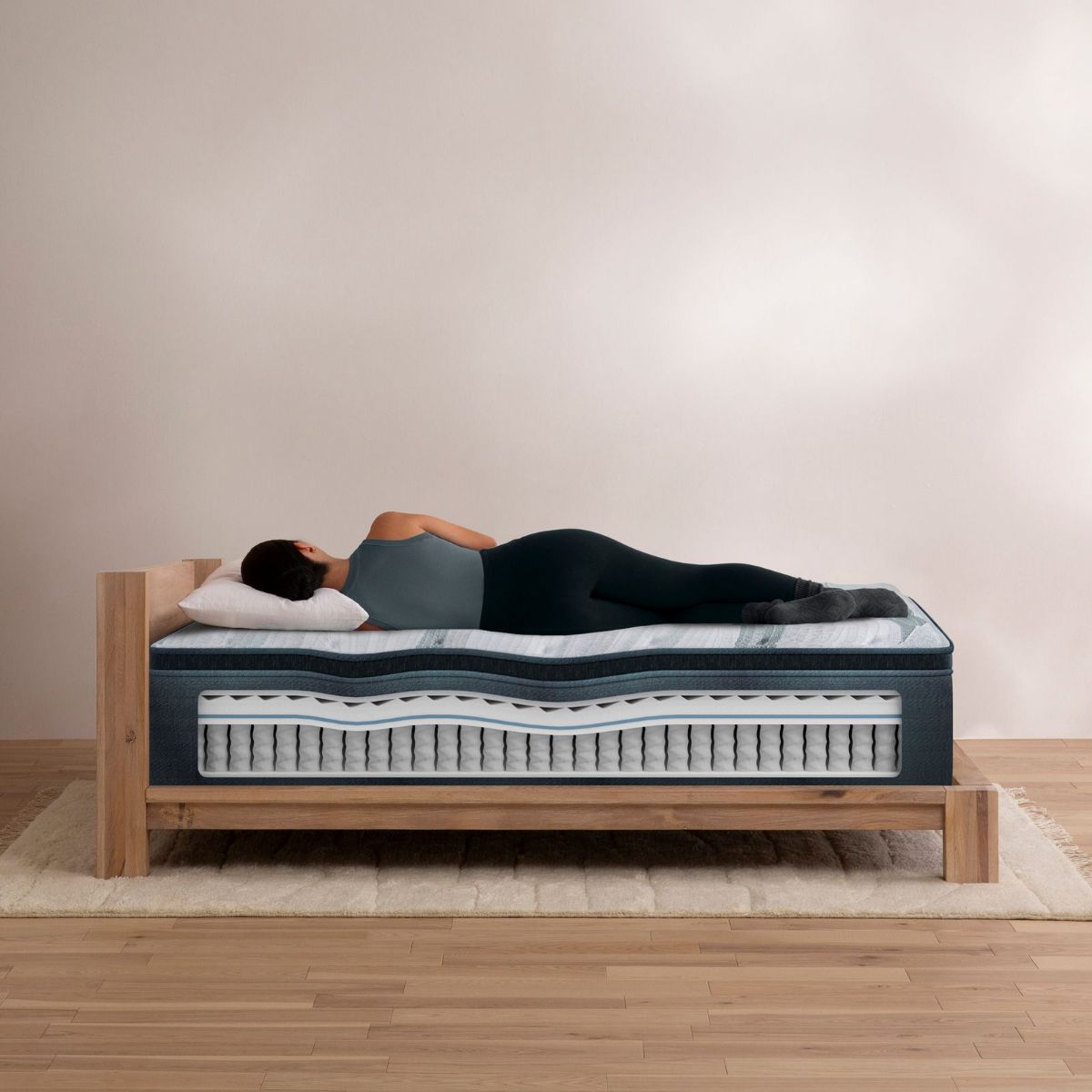 Picture of Katherine Bay Medium Pillow Top Twin Mattress Set