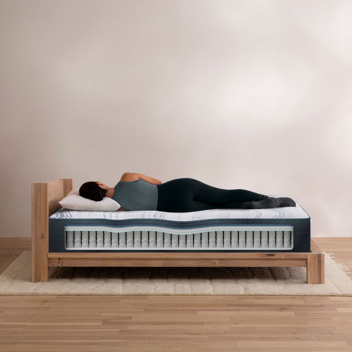 Picture of Driftwood Bay Plush Hybrid Mattress Set