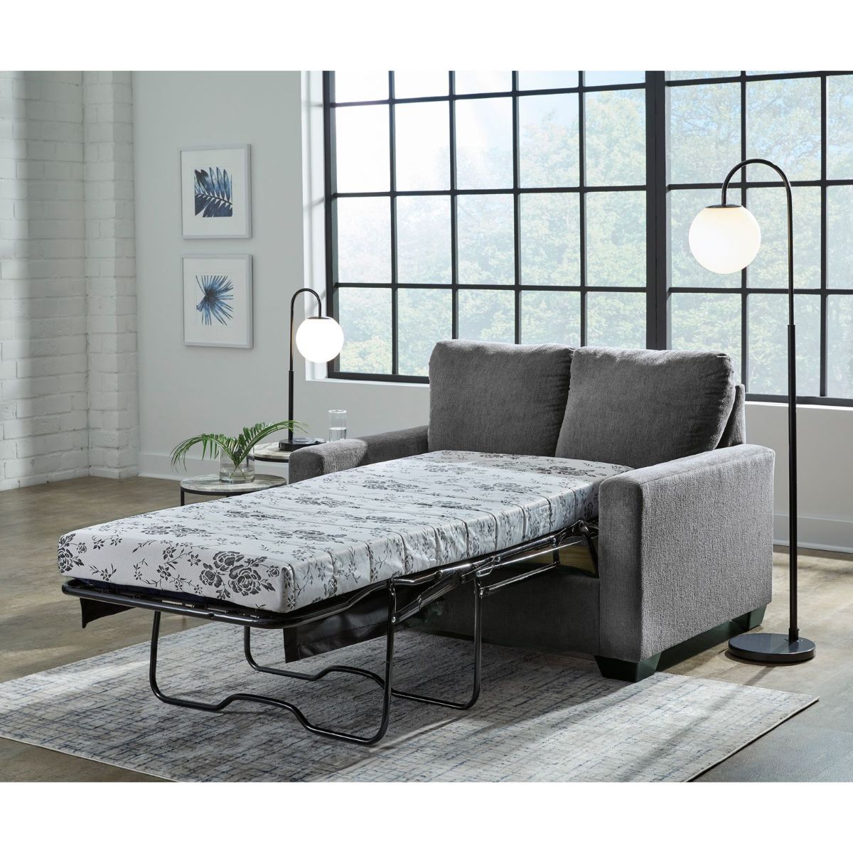 Picture of Rannis Pewter Twin Sleeper Sofa