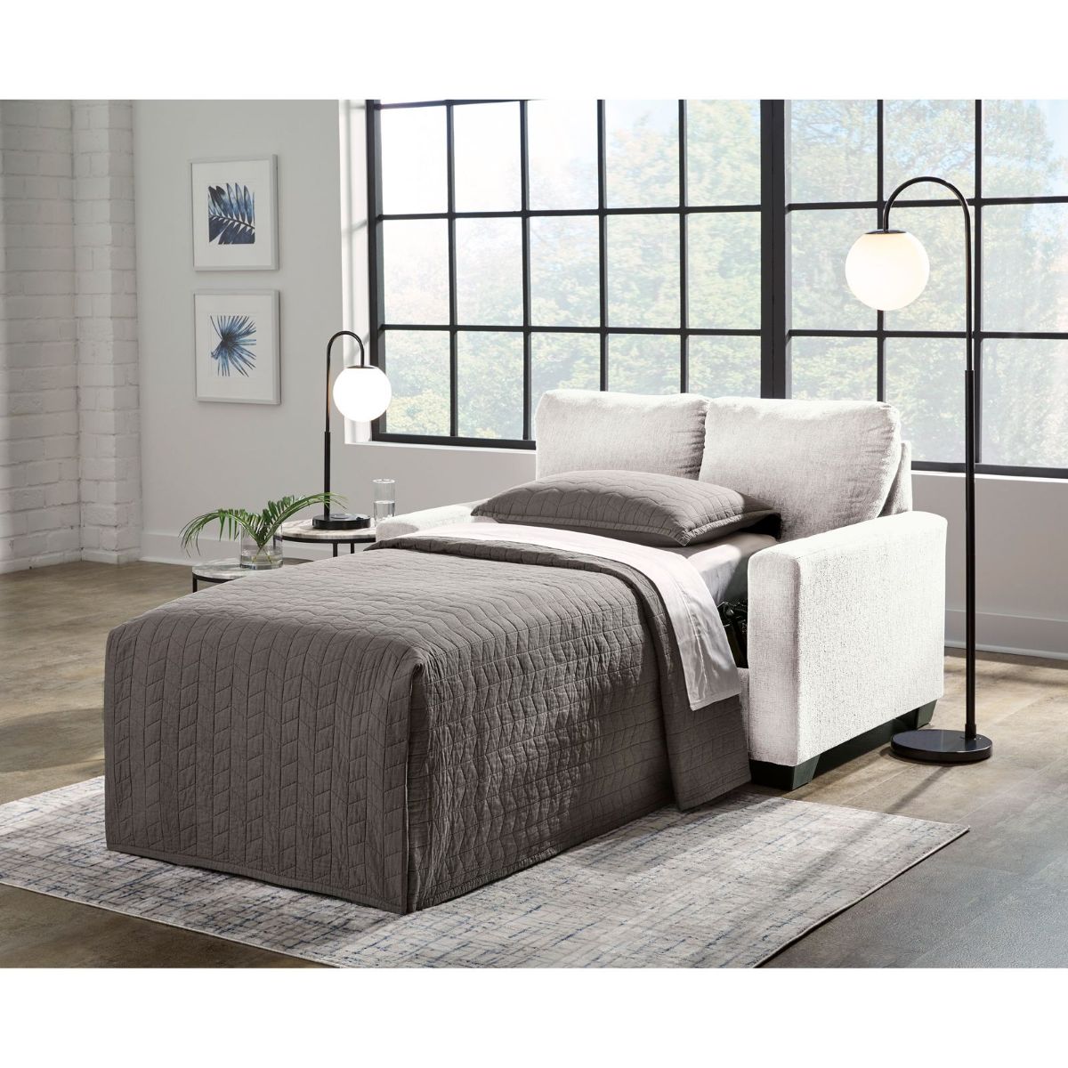 Picture of Rannis Snow Twin Sleeper Sofa