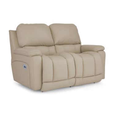 Greyson Ice Power Recliner Loveseat