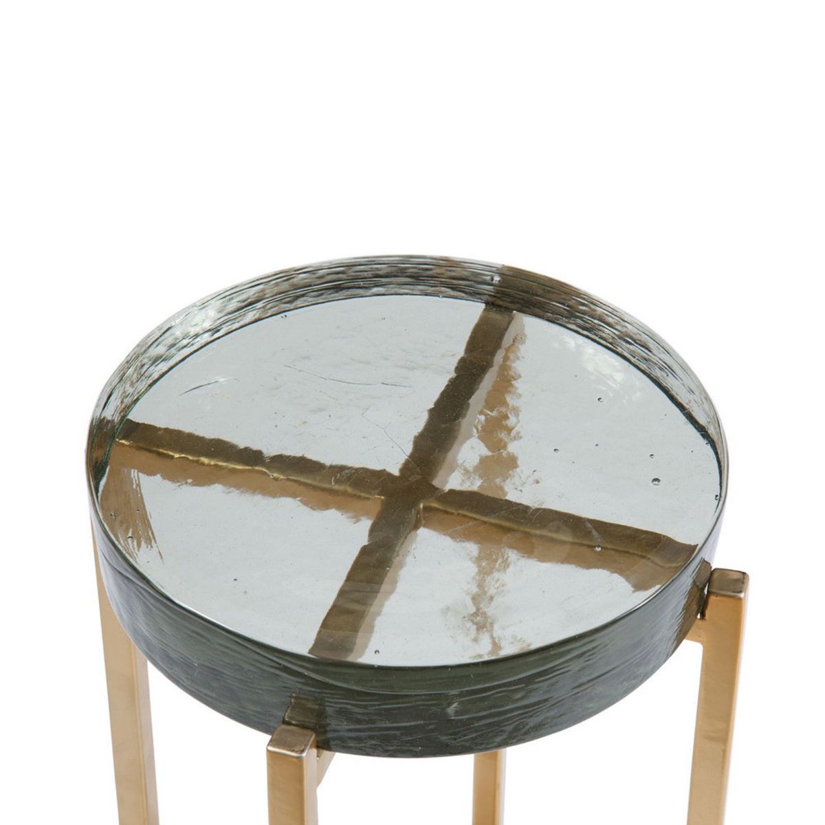 Picture of Laine Glass Top Accent Table