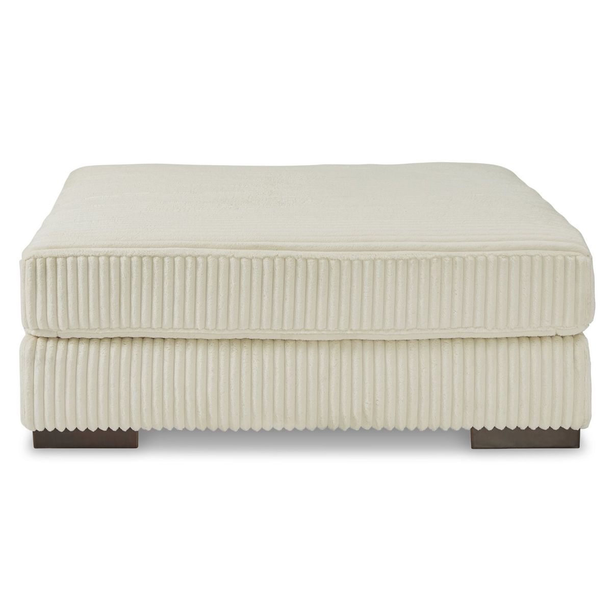 Picture of Lindyn Ivory Oversized Ottoman