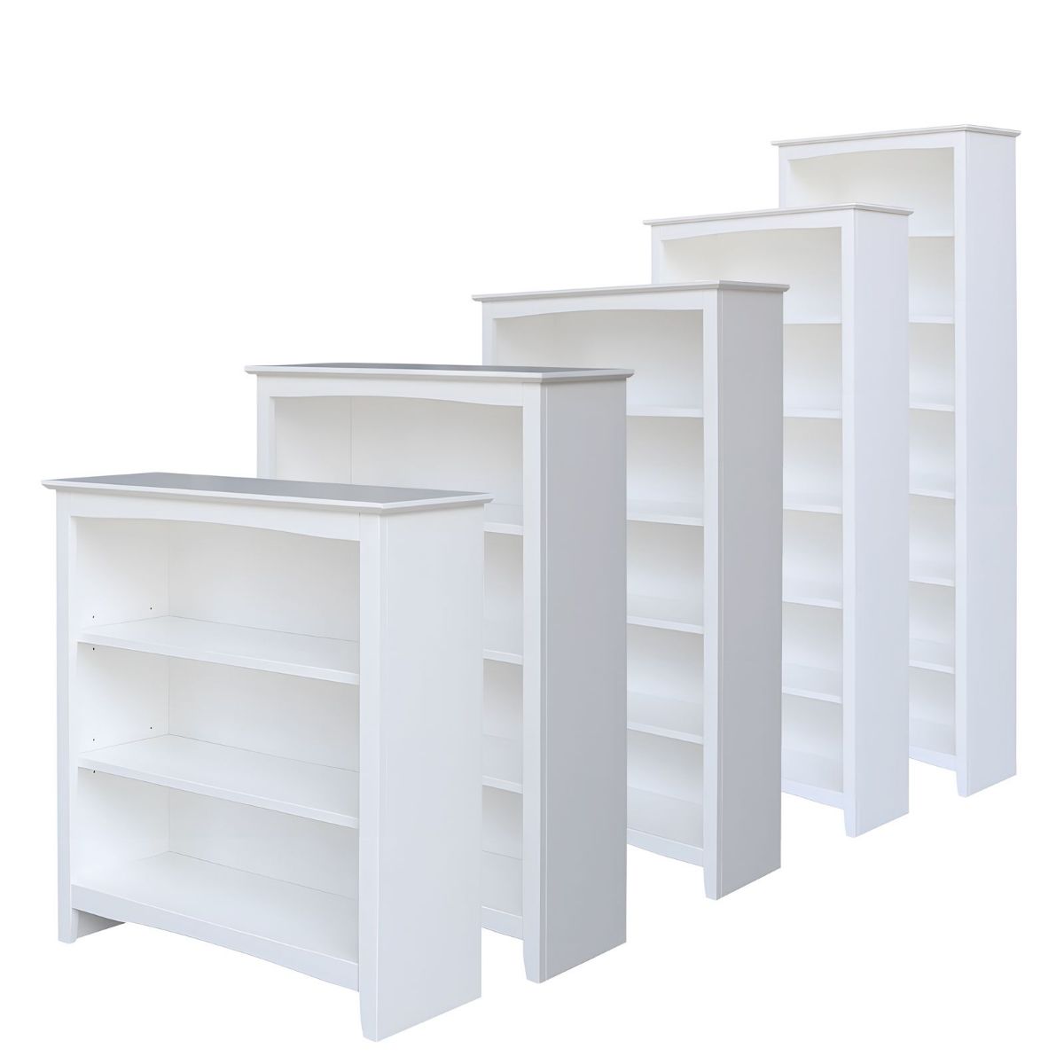 Picture of 36” Hampton Shaker White Bookcase