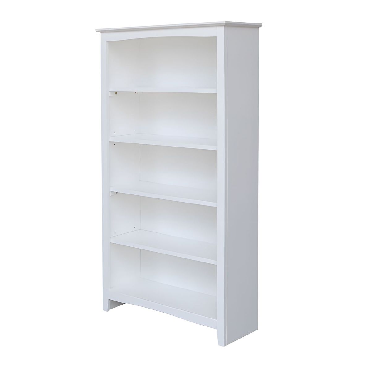 Picture of 60” Hampton Shaker White Bookcase