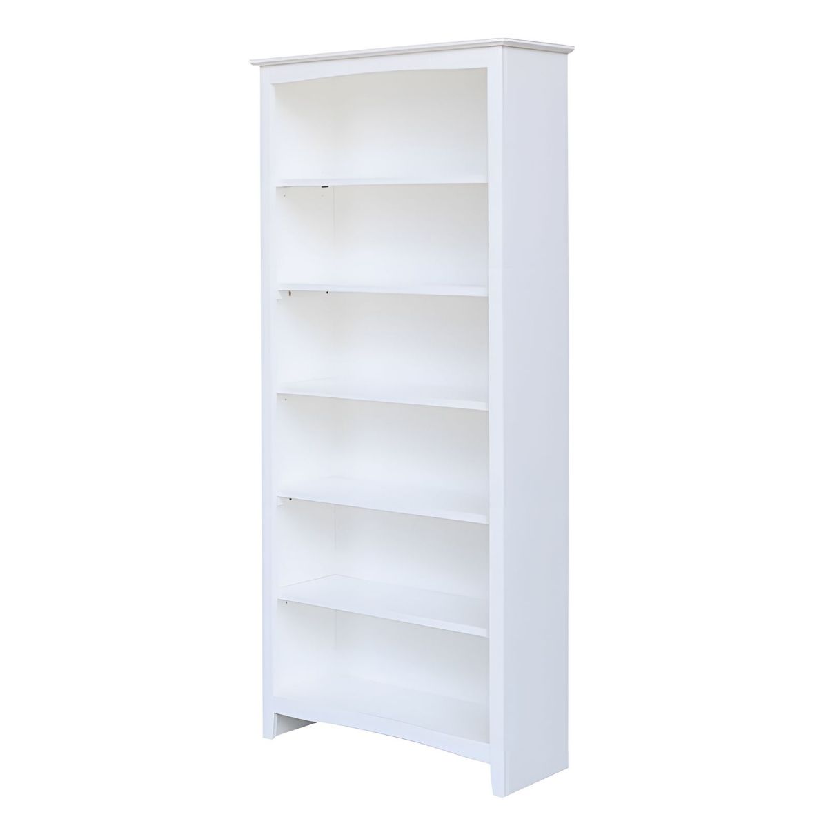 Picture of 72” Hampton Shaker White Bookcase