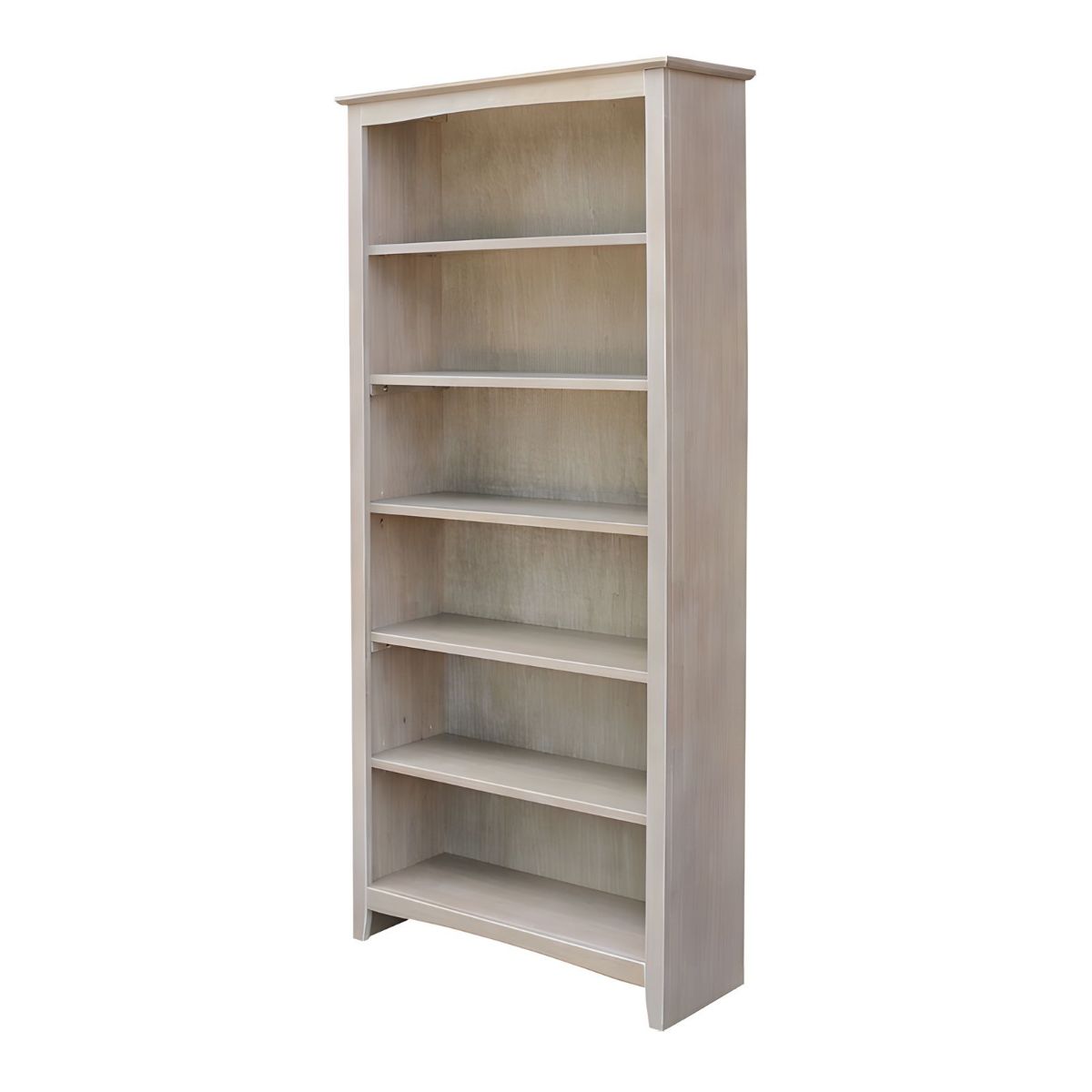 Picture of 72” Shaker Taupe Gray Bookcase