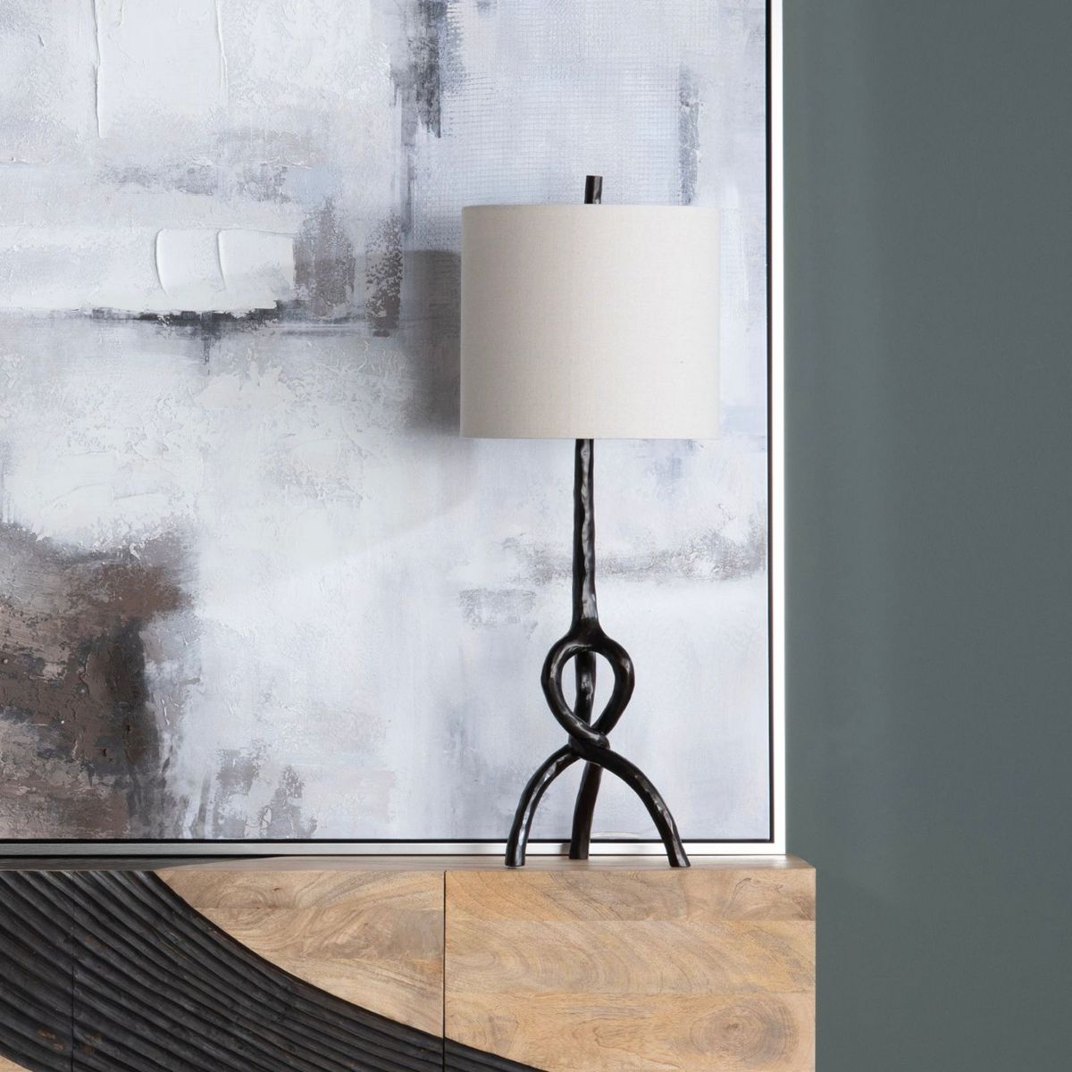Picture of Twisted Root Table Lamp