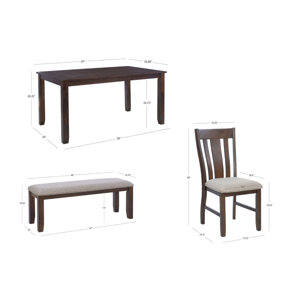 Picture of Landry 6-Piece Dining Set