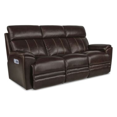 Talladega Leather Power Recliner Sofa