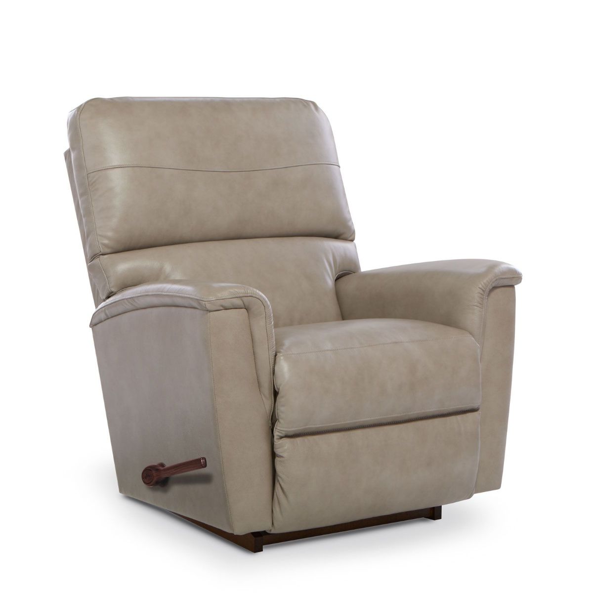 Picture of Ava Putty Leather Rocker Recliner