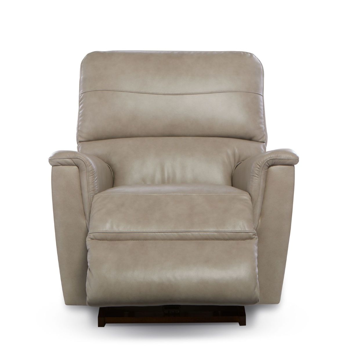 Picture of Ava Putty Leather Rocker Recliner