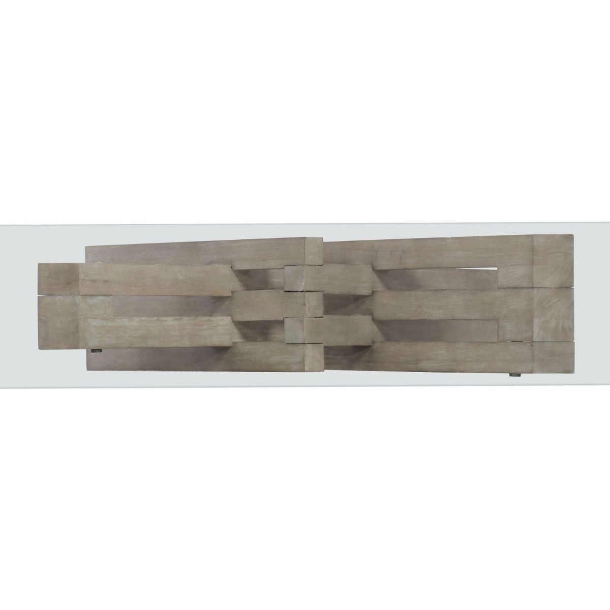Picture of Affinity Glass Top Accent Console