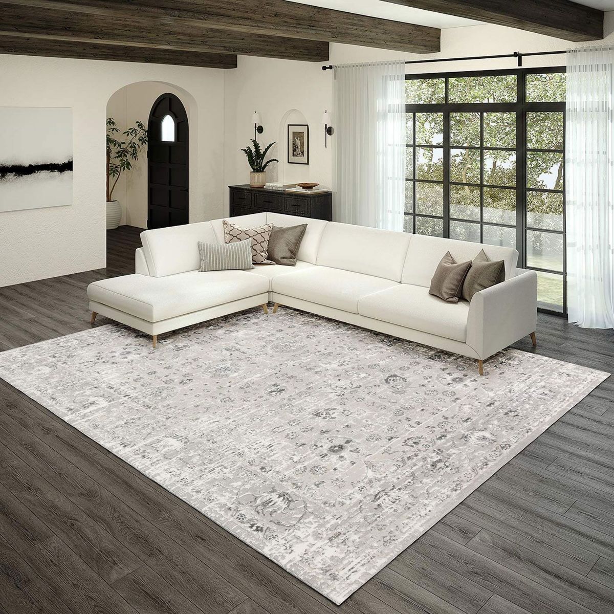 Picture of Rhodes Silver 5’ x 8’ Rug