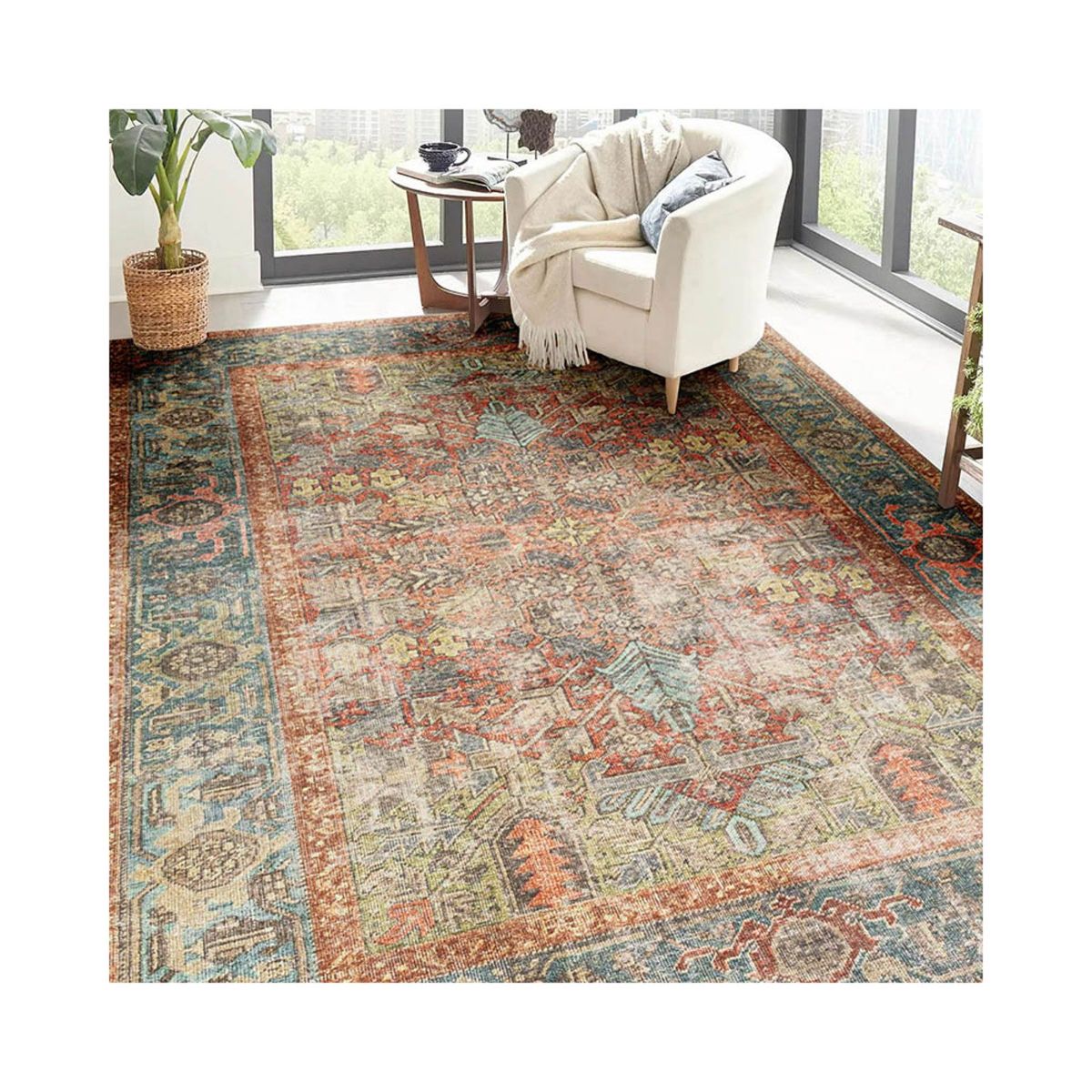 Picture of Kars Nutmeg 5’ x 8’ Area Rug