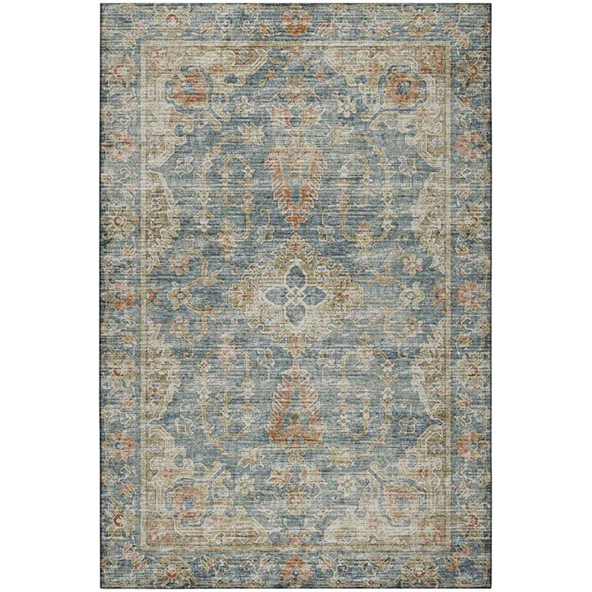 Picture of Tuscany Teal 5’ x 8’ Area Rug