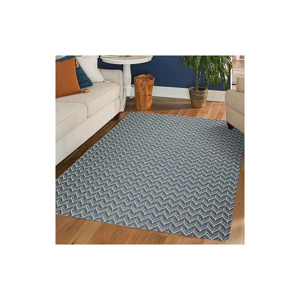 Picture of Bali Denim Indoor/Outdoor 5’ x 8’ Area Rug