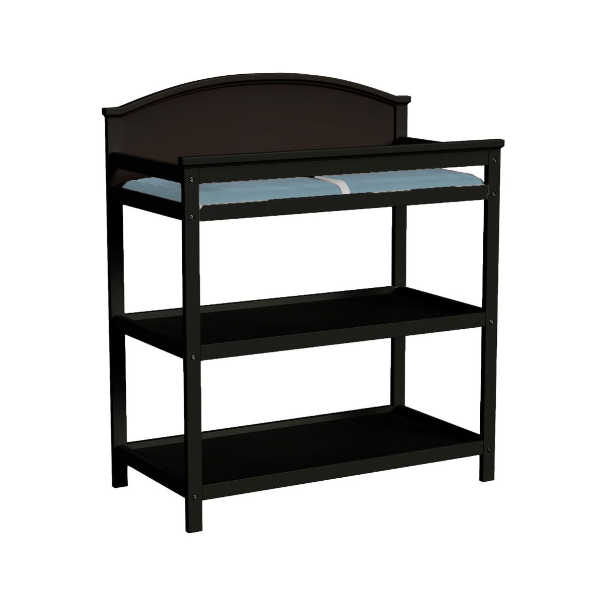 Picture of Harper Black Changing Table and Pad