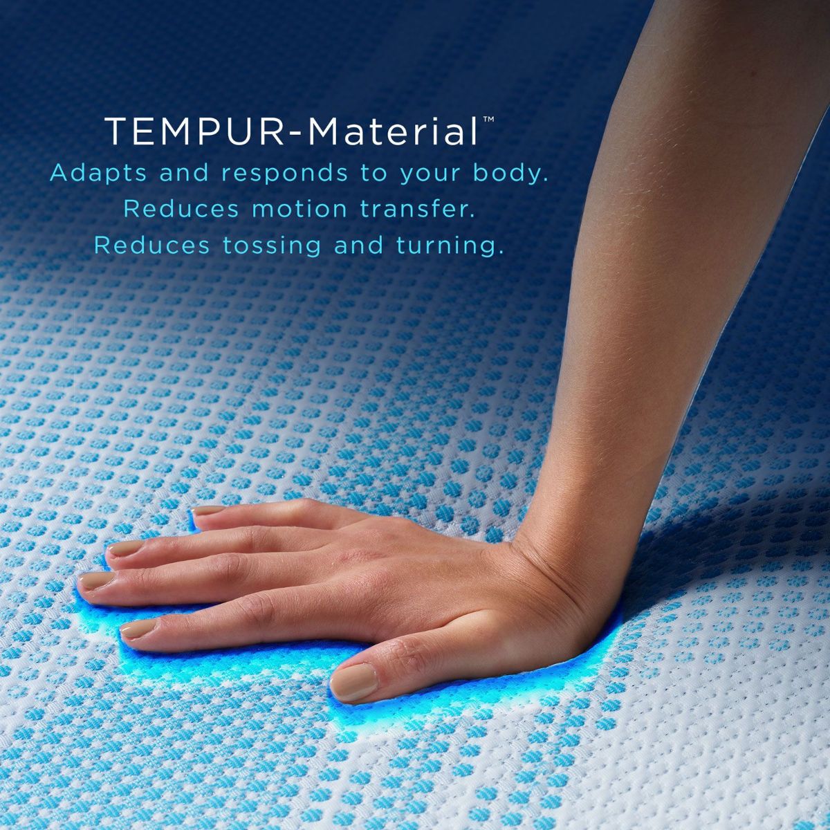 Picture of TEMPUR-LuxeBreeze 2.0 Medium Hybrid Queen Mattress Set