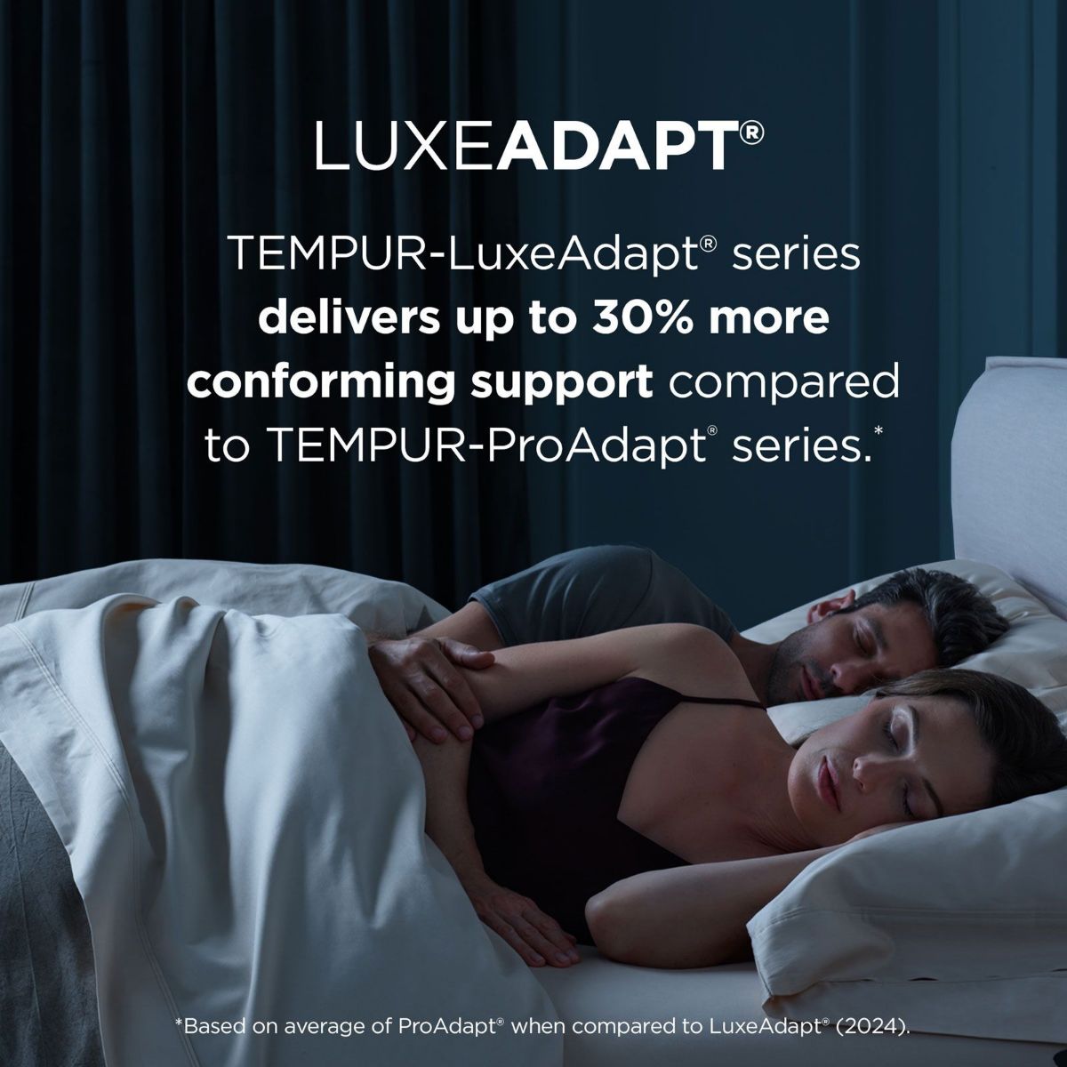Picture of TEMPUR-Luxeadapt 2.0 Medium Hybrid Mattress Set