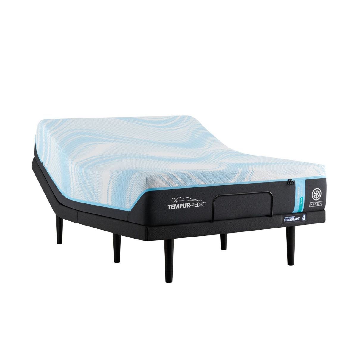 Picture of TEMPUR-LuxeBreeze 2.0 Medium Hybrid Mattress Set