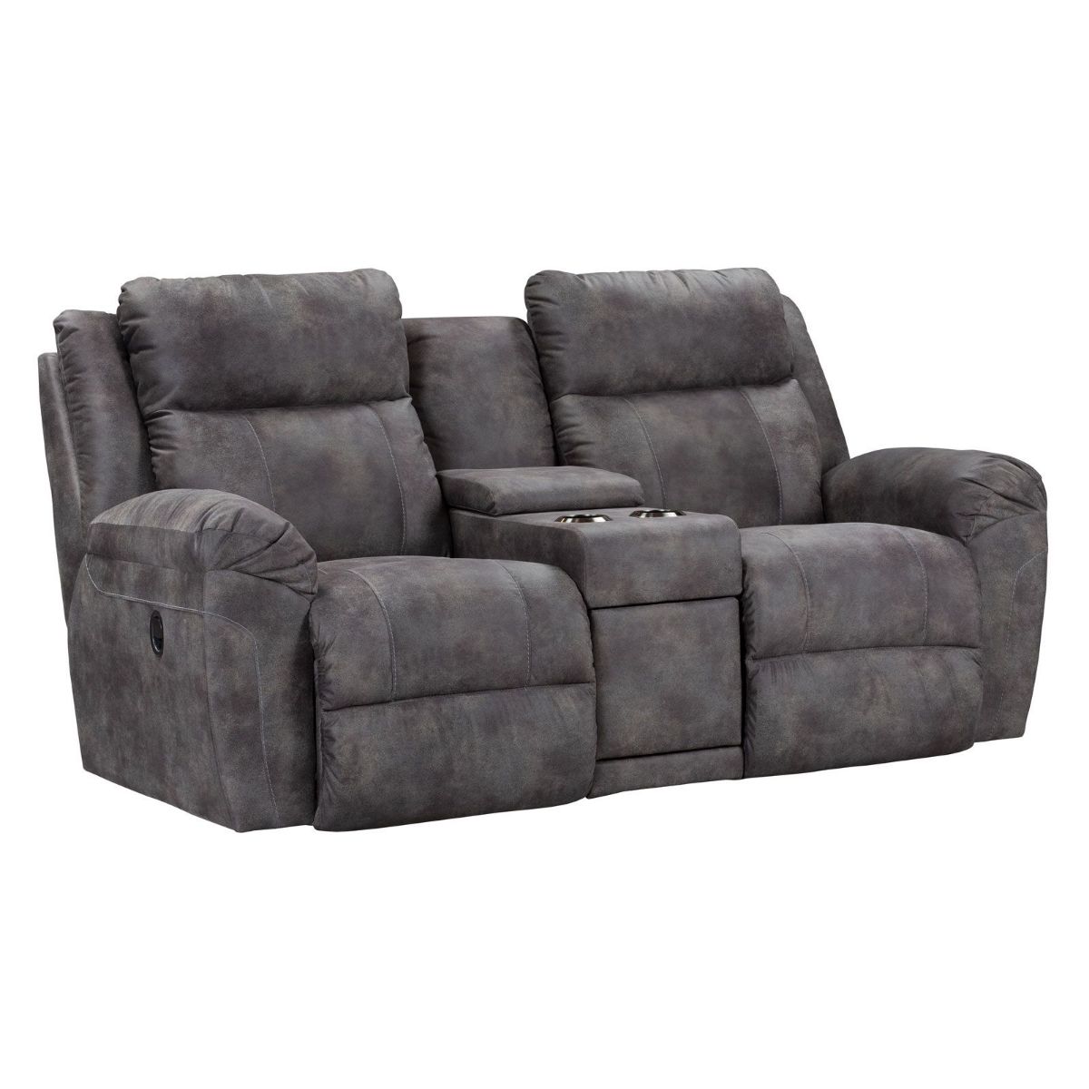 Picture of Joel Smoke Recliner Console Loveseat