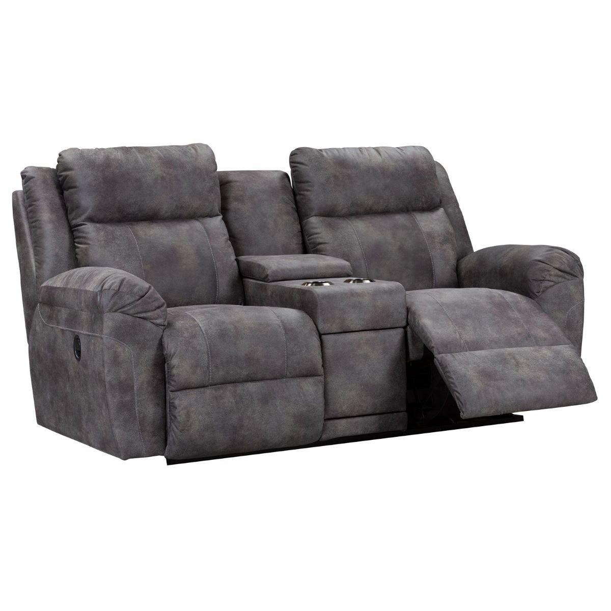 Picture of Joel Smoke Recliner Console Loveseat