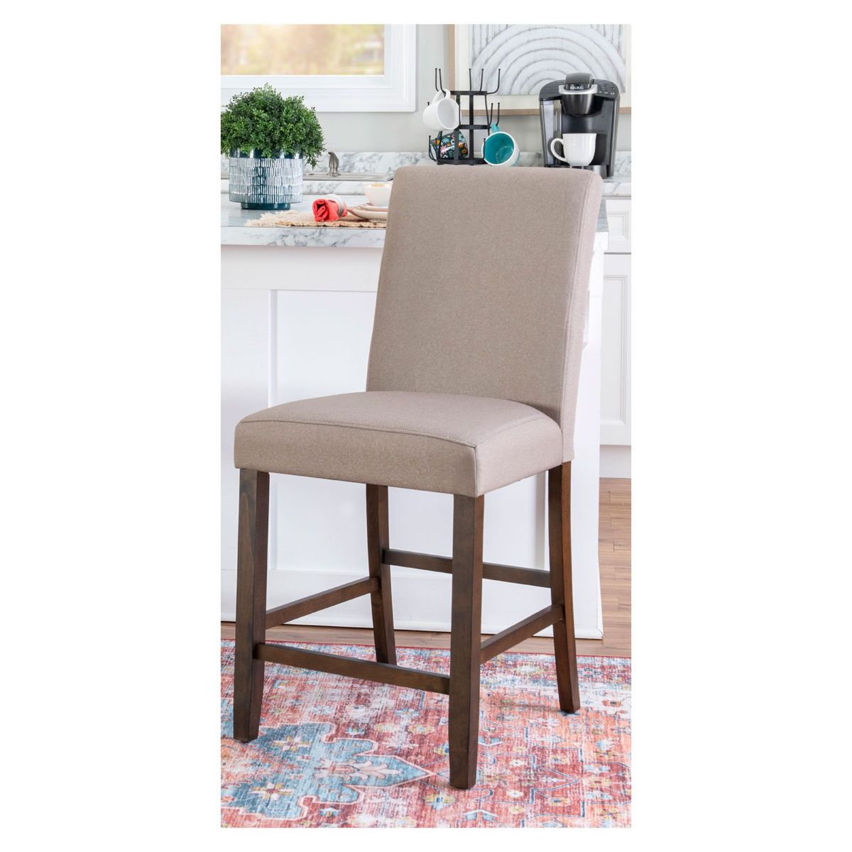 Picture of Seneca Brown Counter Height Stool