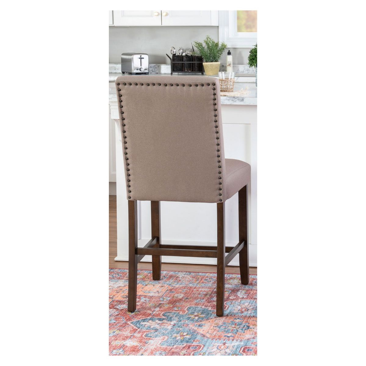 Picture of Seneca Brown Counter Height Stool