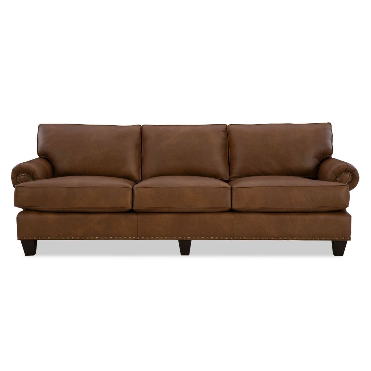 Picture of Marsala Leather Extended Sofa