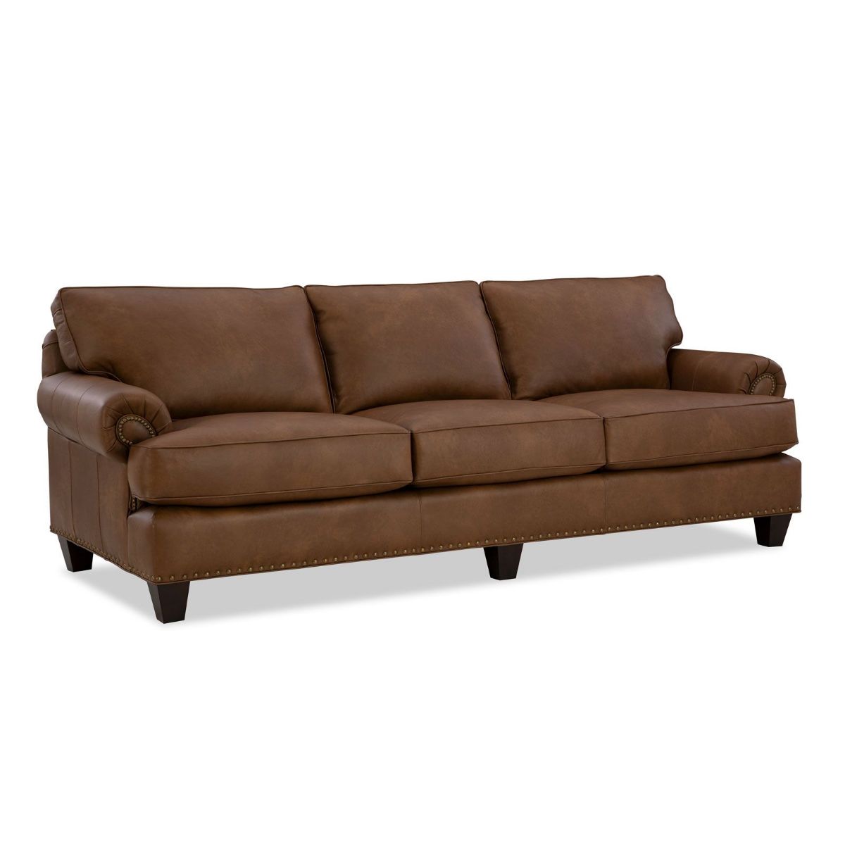 Picture of Marsala Leather Extended Sofa