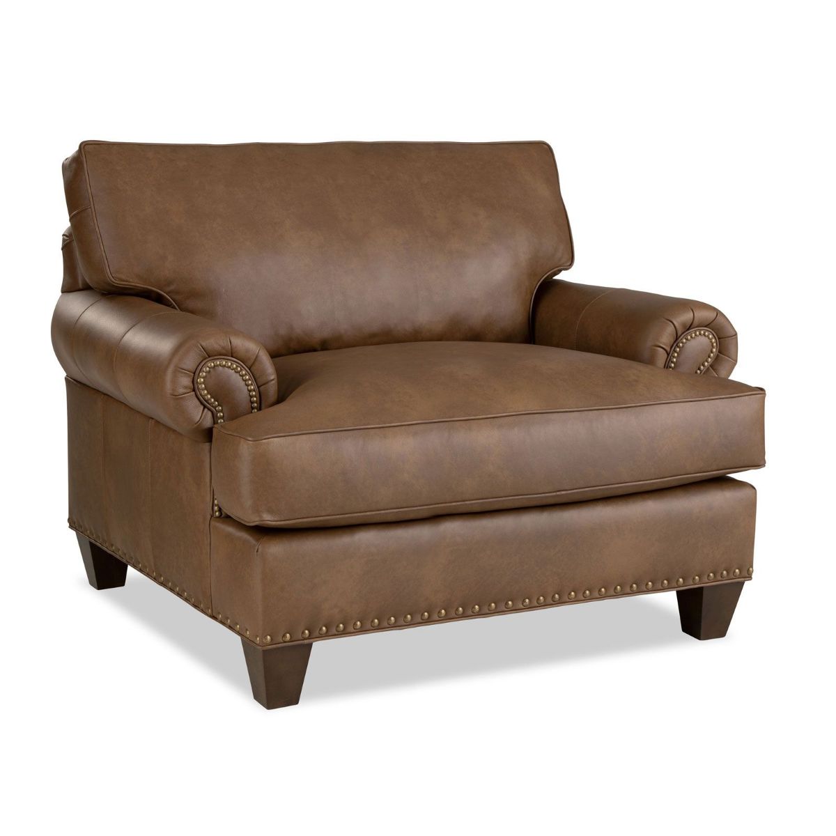 Picture of Marsala Leather Chair And A Half