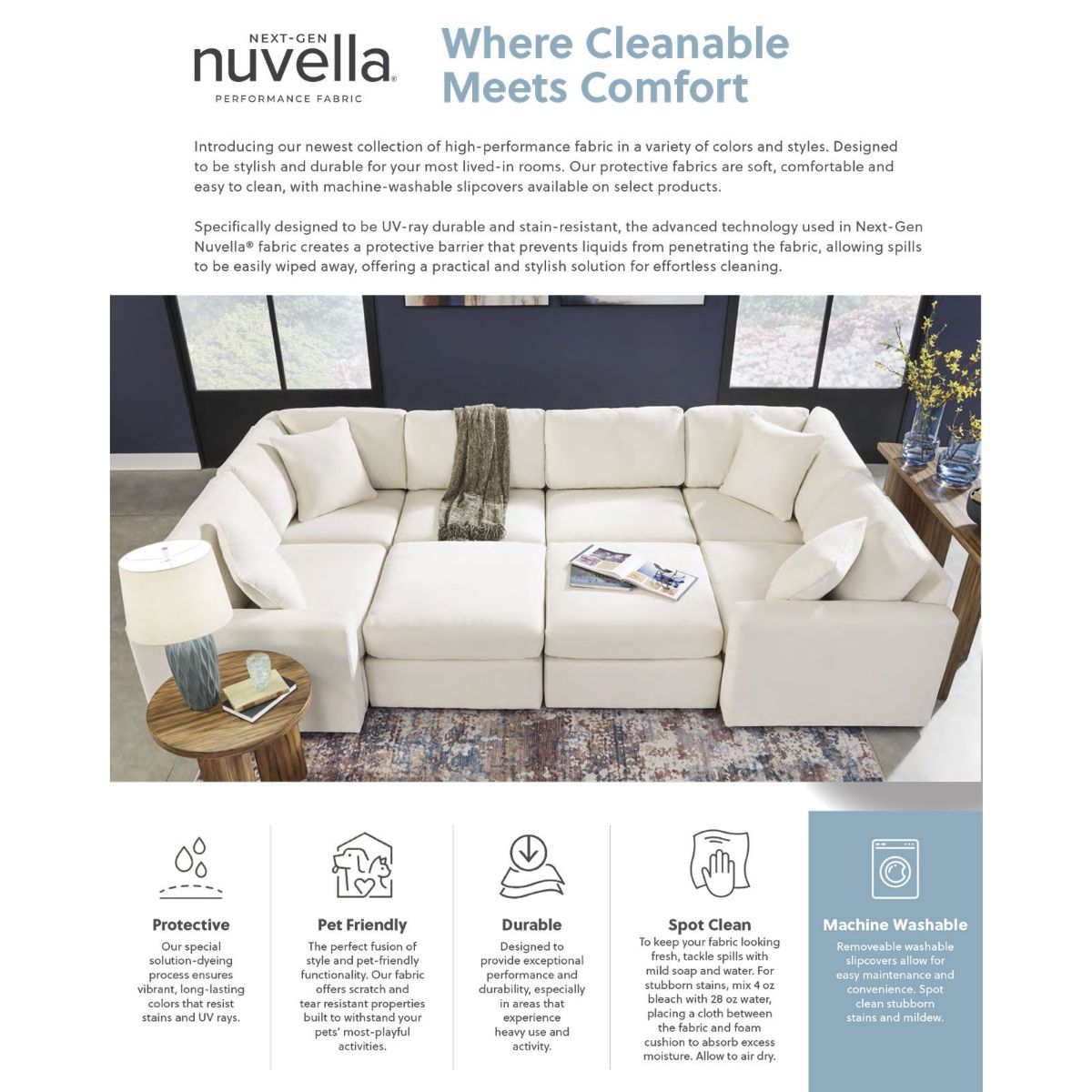 Picture of Modmax Oyster 6-Piece Modular Sectional