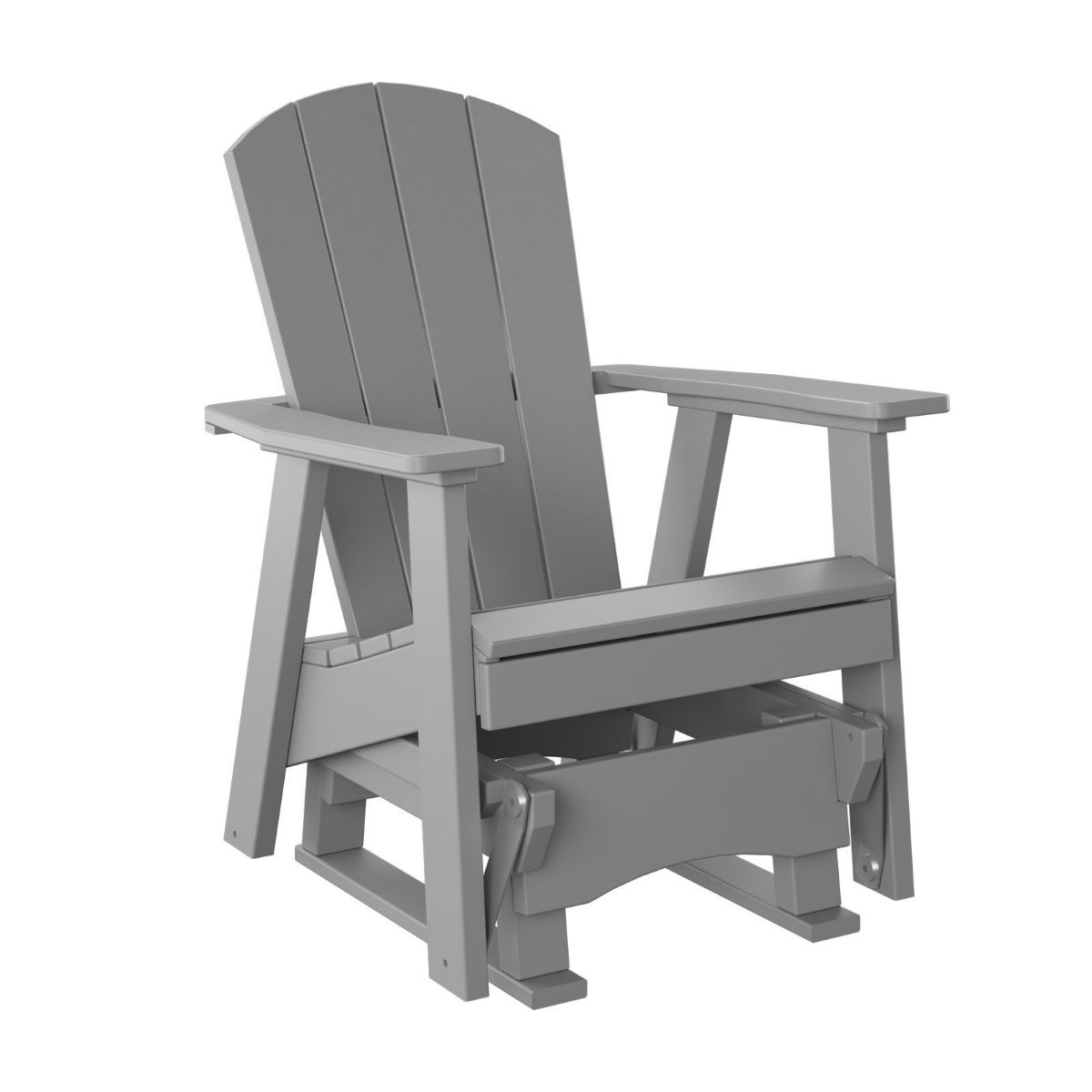 Picture of Light Gray Adirondack Glider