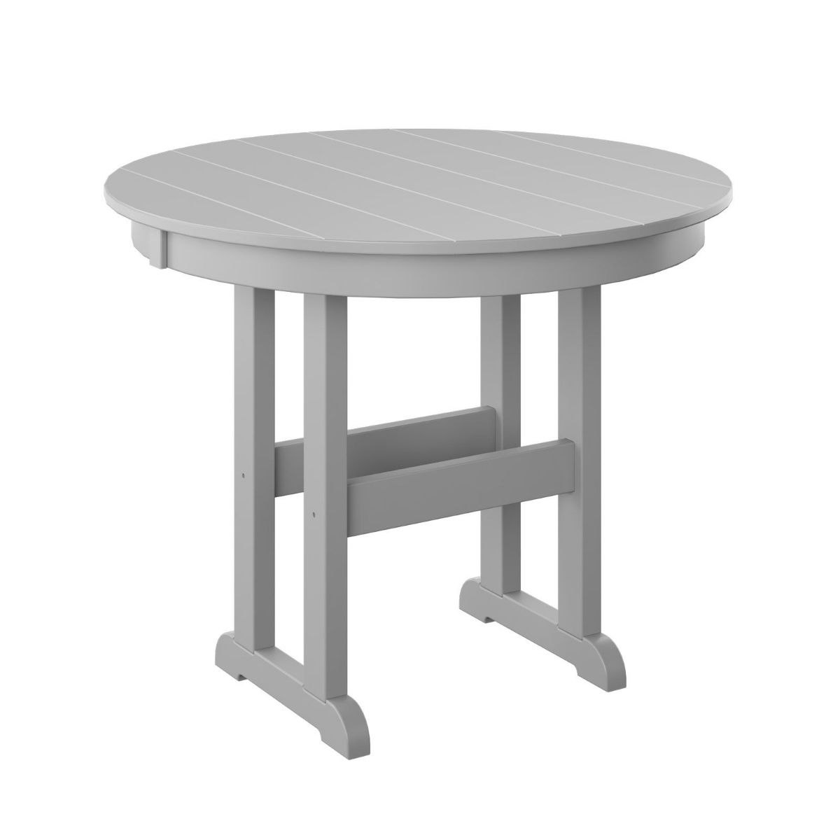 Picture of Light Gray Outdoor Dining Table