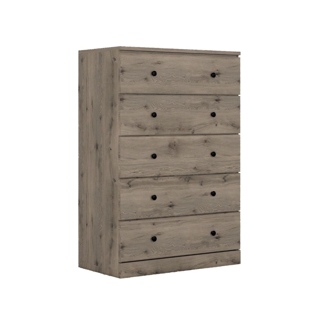 Picture of Gray 5-Drawer Chest