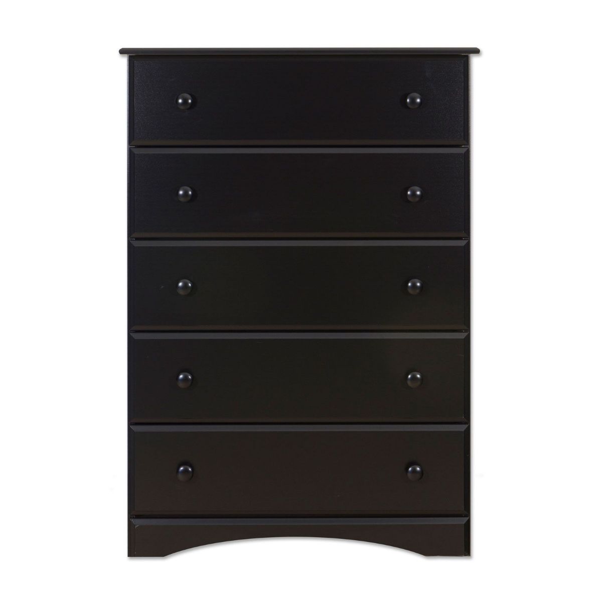 Picture of Black 5-Drawer Chest