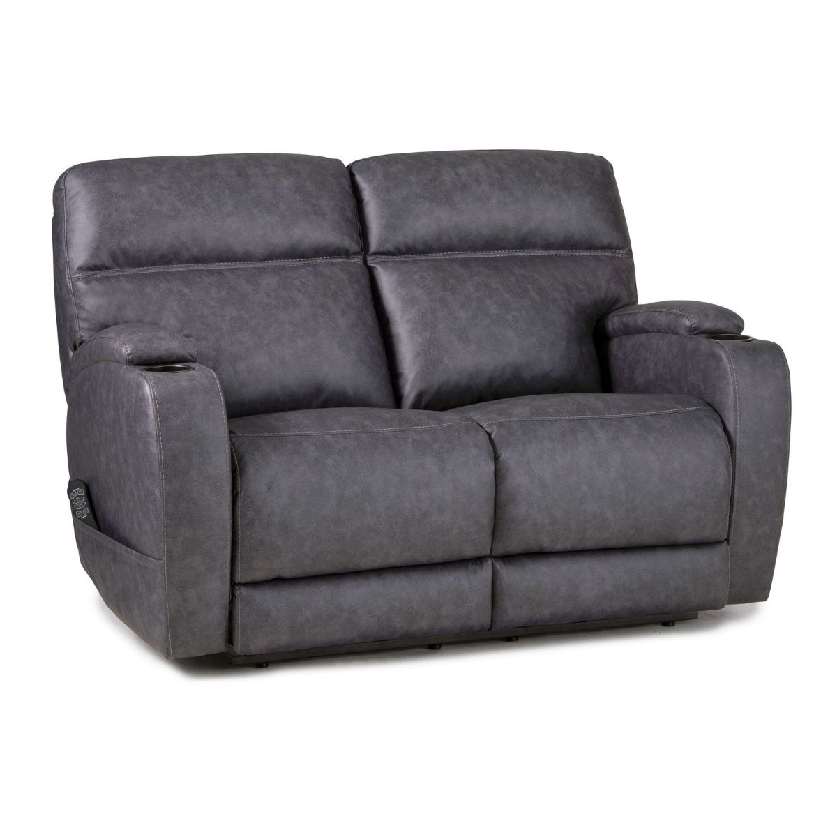 Picture of Jaguar Graphite Power Recliner Loveseat