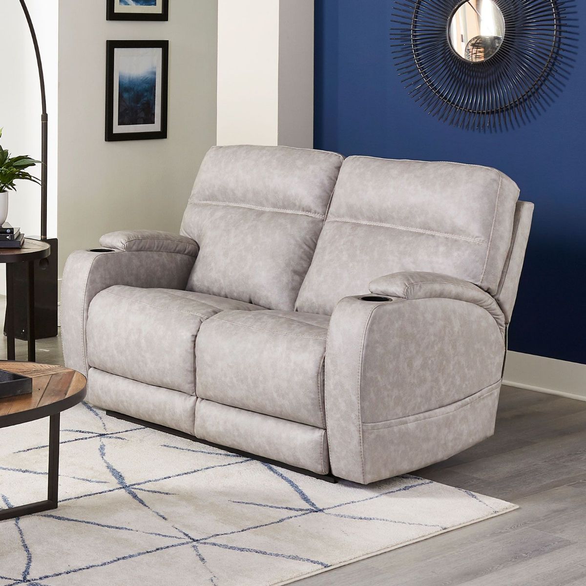 Picture of Jaguar Pebble Power Recliner Loveseat