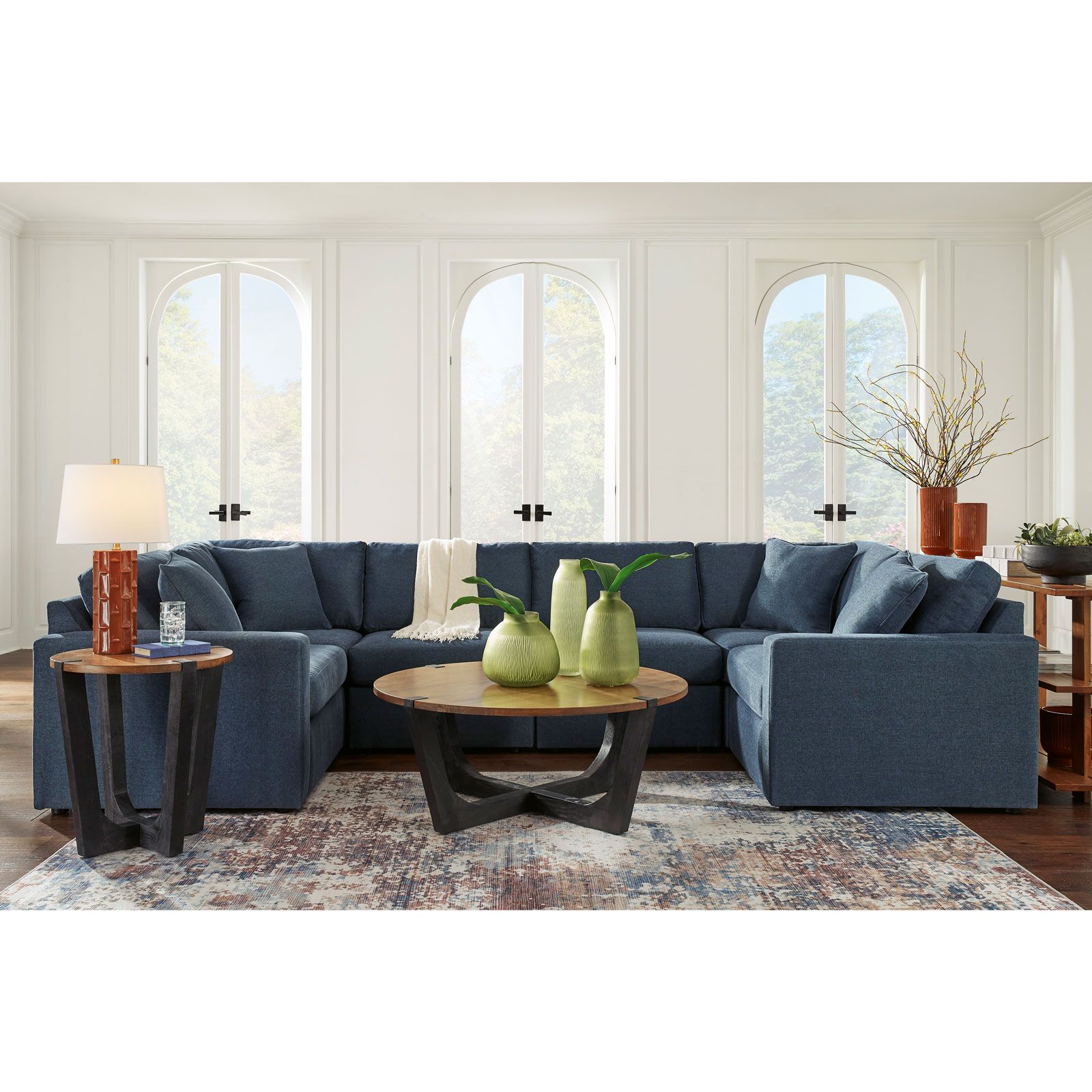 Modmax Ink 6 Piece Modular Sectional